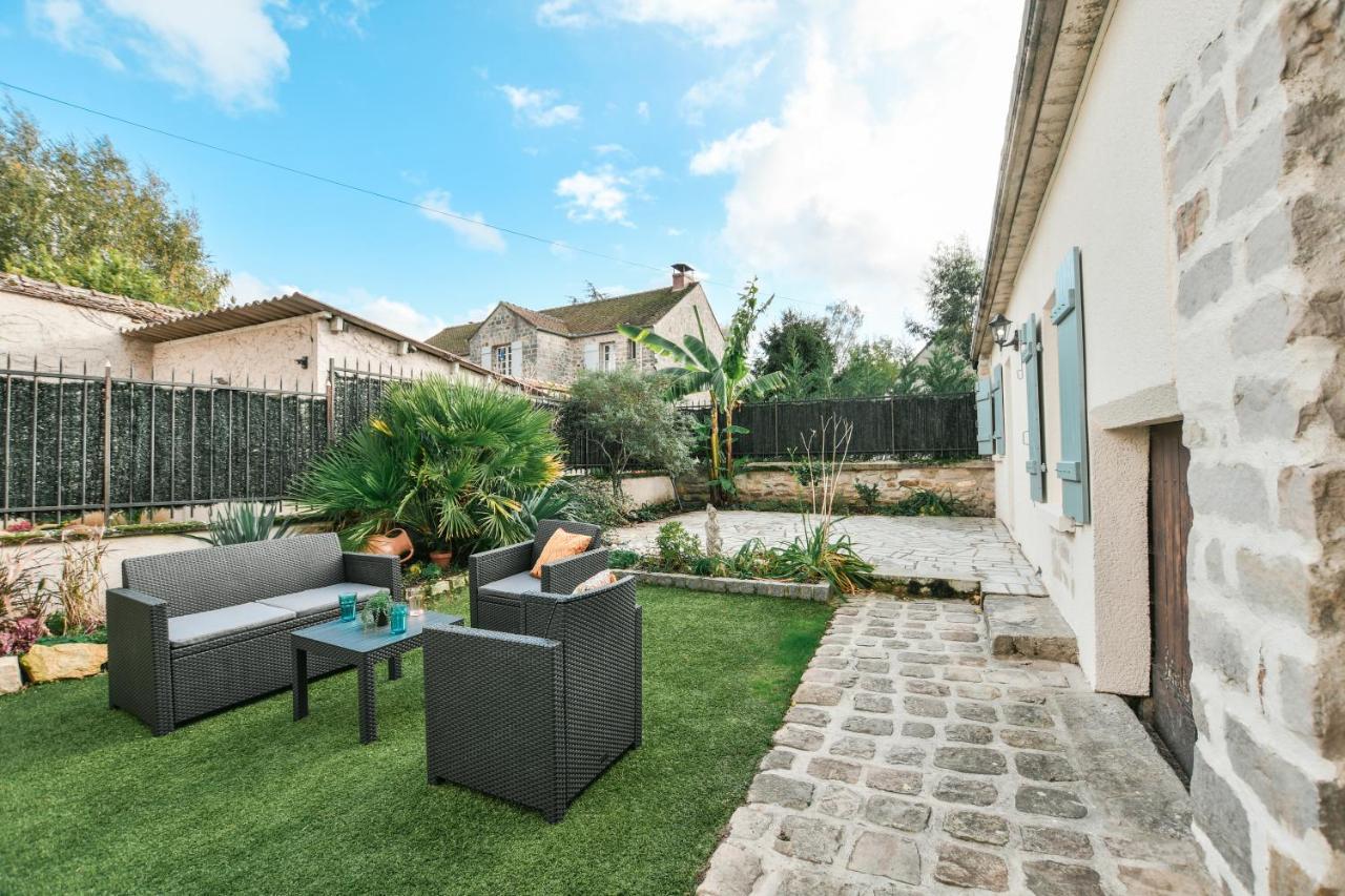 Instant Fleury, Studio Cosy Avec Jardin Secret Barbizon Bagian luar foto